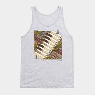 synth piano retro Tank Top